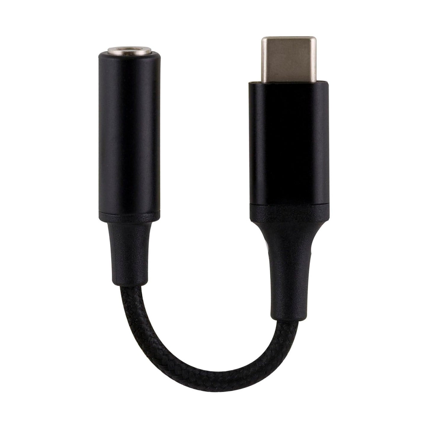 ATIVA� USB-C to 3.5mm Audio Adapter, Black