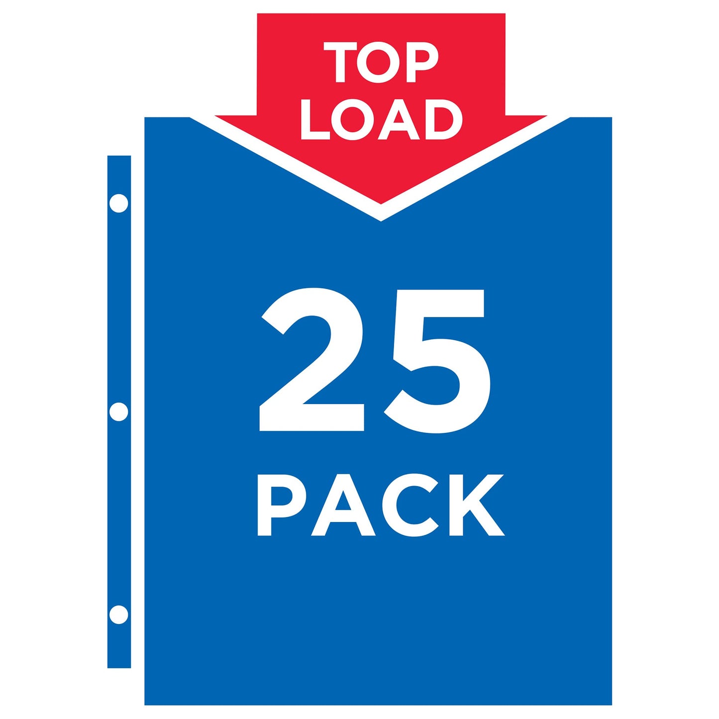 Avery Diamond Clear Secure Top Sheet Protectors, Super Heavyweight, 25 Page Protectors (76000)