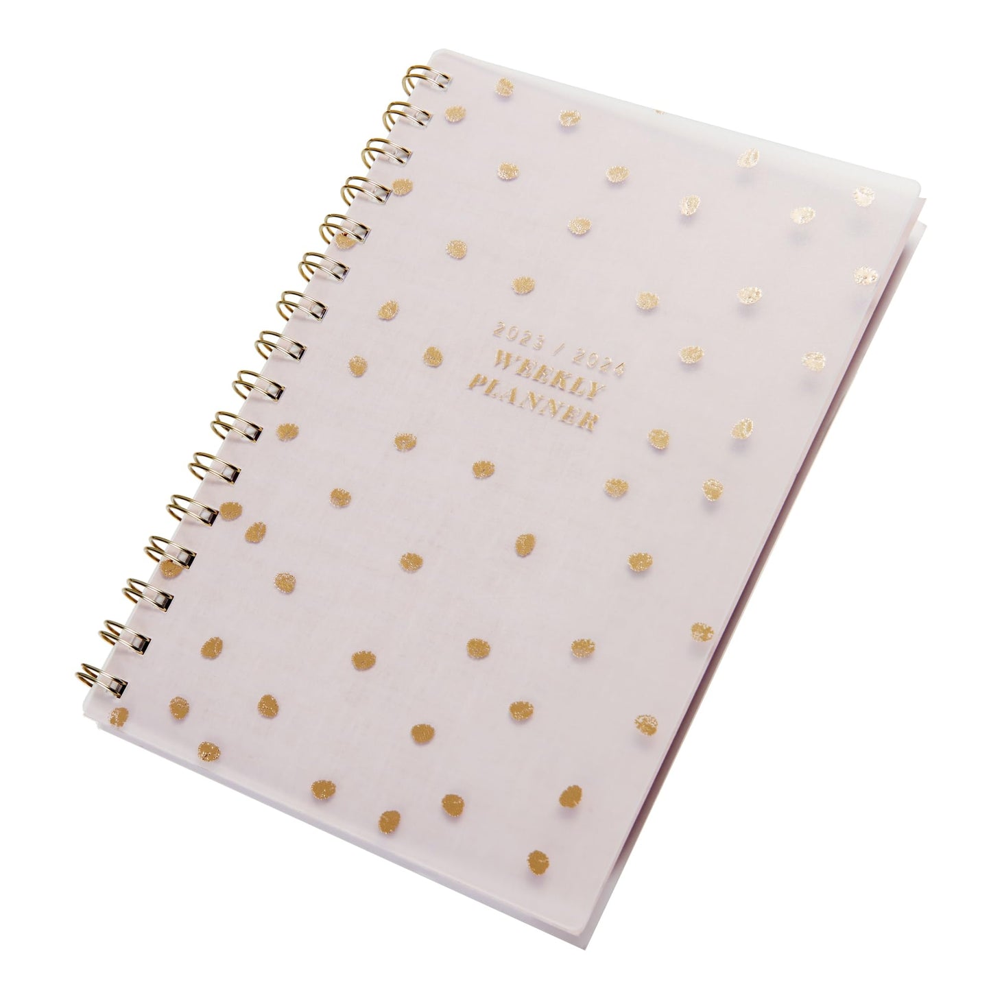 Gartner Studios Weekly Planner, 5" x 8", Pink Dot, January to December 2023