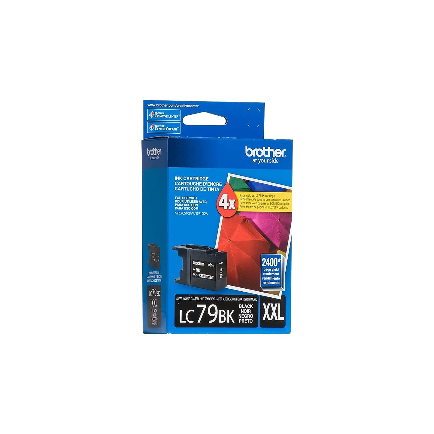 Brother® LC79BK Super-High-Yield Black Ink Cartridge