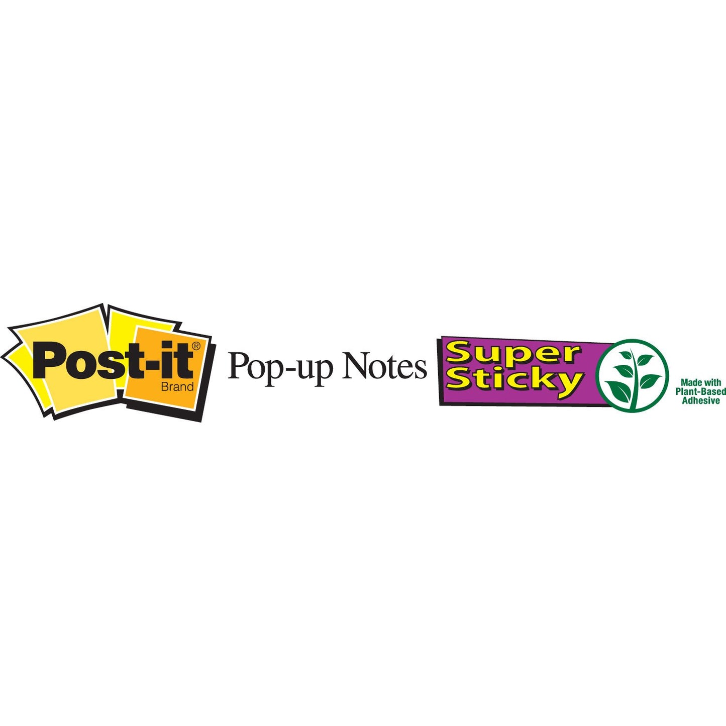 Post-it Pop-up Notes Super Sticky Pop-up 3 x 3 Note Refill, Marrakesh, 90/Pad, 6 Pads/Pack