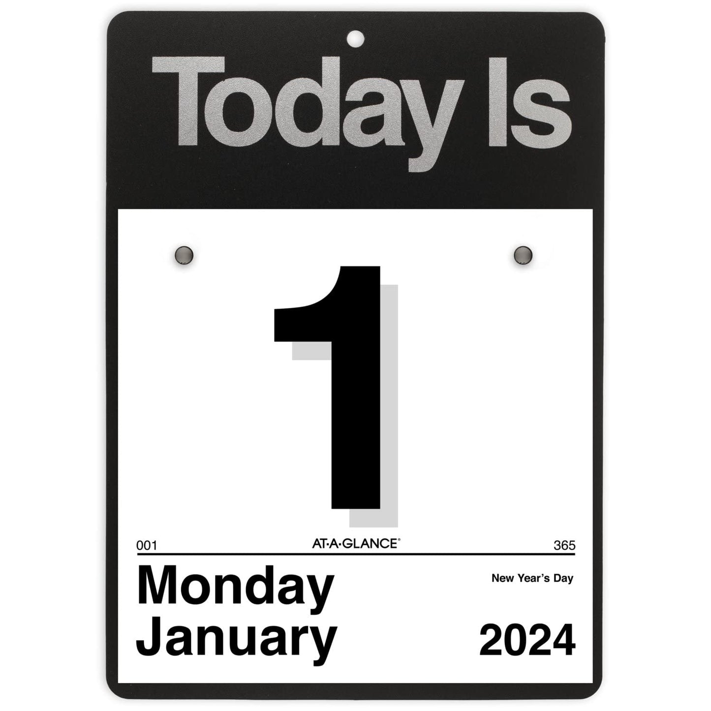 AT-A-GLANCE 2024 “Today Is” Daily Wall Calendar, 6" x 6", Small (K10024)