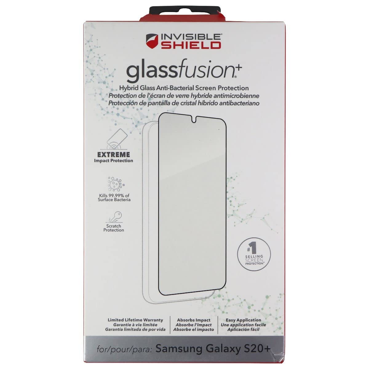 GlassFusion+ for the Samsung Galaxy S20 (Case Friendly)