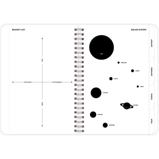 Blue Sky� Weekly/Monthly Perspective Planning Calendar, 5" x 8", Solid Pink, January To December 2023, 142327