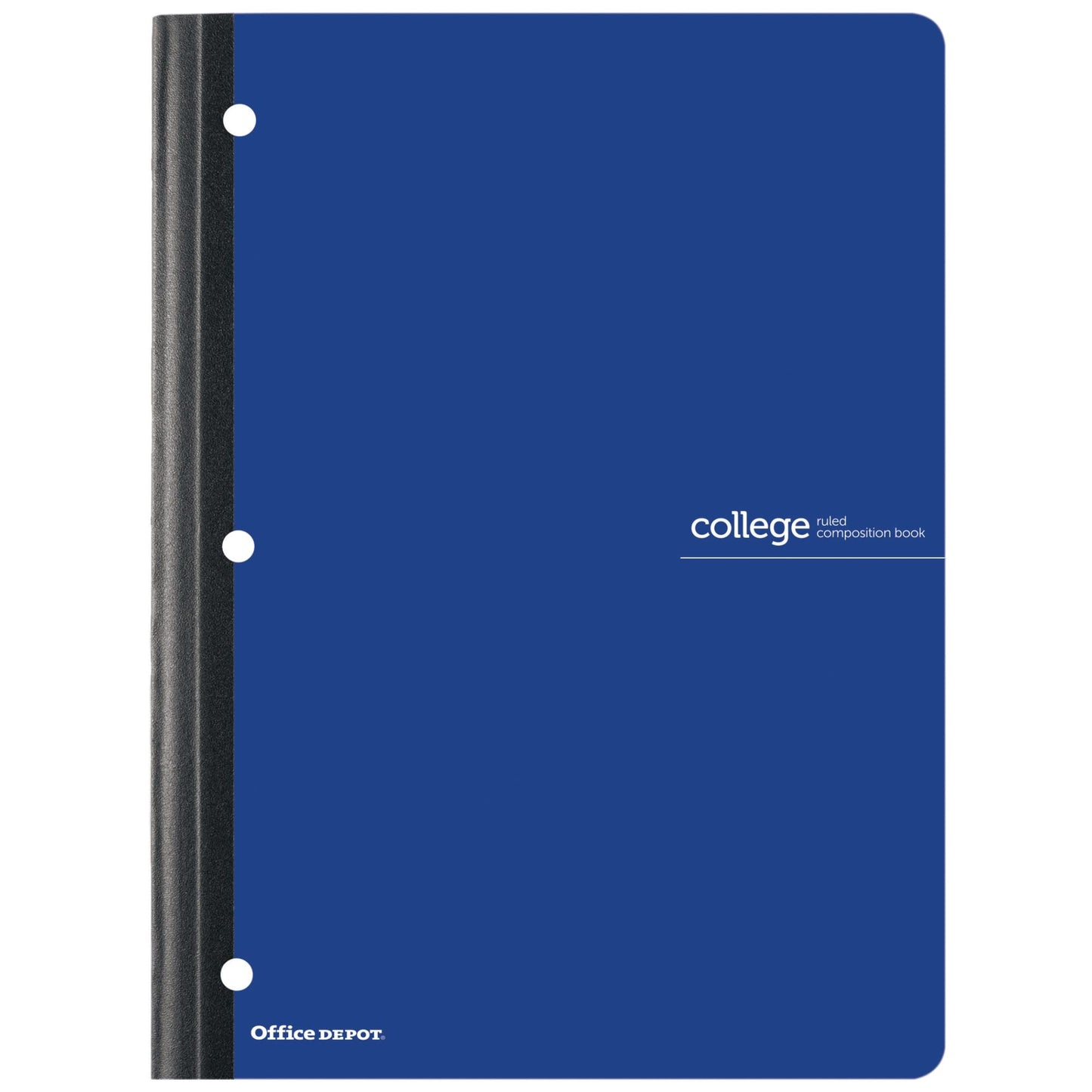 Office Depot� Brand Composition Book, 8-1/2" x 11", College Ruled, 80 Sheets, Blue [Unknown Binding]