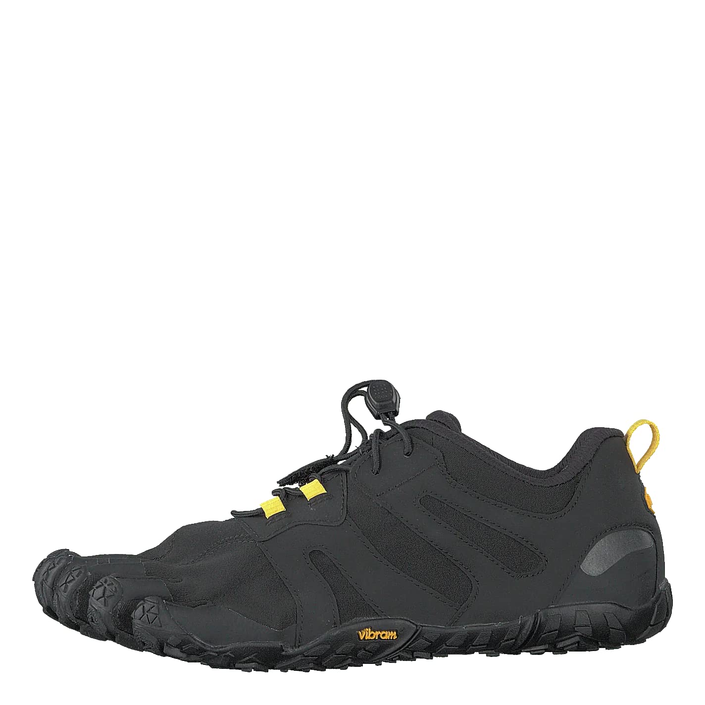 Vibram Women's FiveFingers V-Trail 2.0 Shoe, Black/Yellow, 39 EU / 8-8.5 US