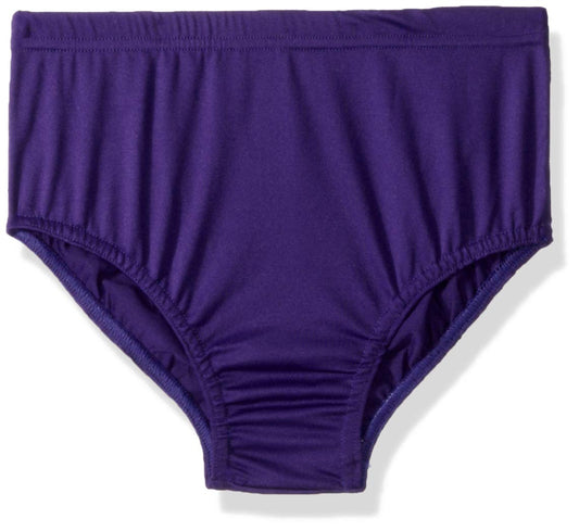 Alleson Cheer Brief, Purple, Medium