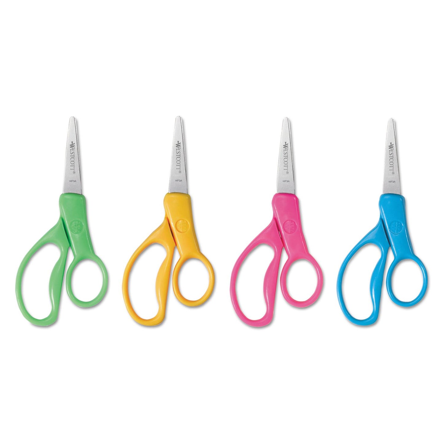 Westcott Kids Scissors, Pointed, 5-Inch, Color Varies (13131)