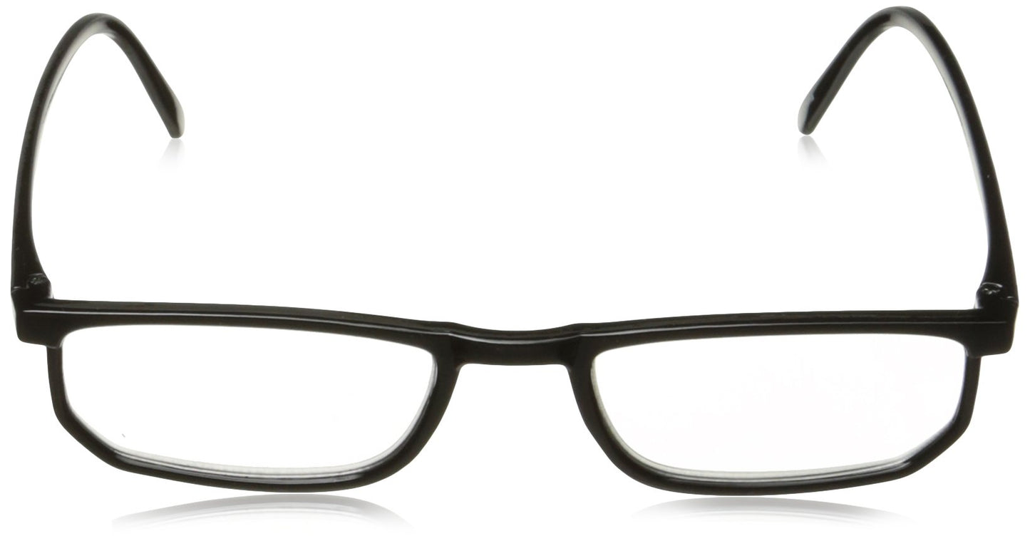 Dr. Dean Edell Basic Rectangle, Black (+1.25)