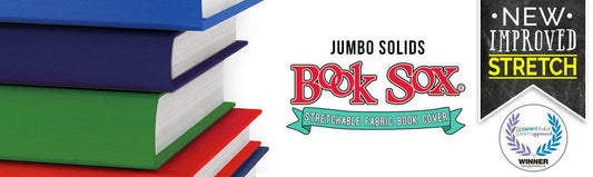 Book Sox Stretchable Book Cover: Jumbo Tie Dye Print. Fits Most Hardcover Textbooks up to 9" x 11". Adhesive-Free, Nylon Fabric School Book Protector. Easy to Put On. Washable & Reusable Jacket.