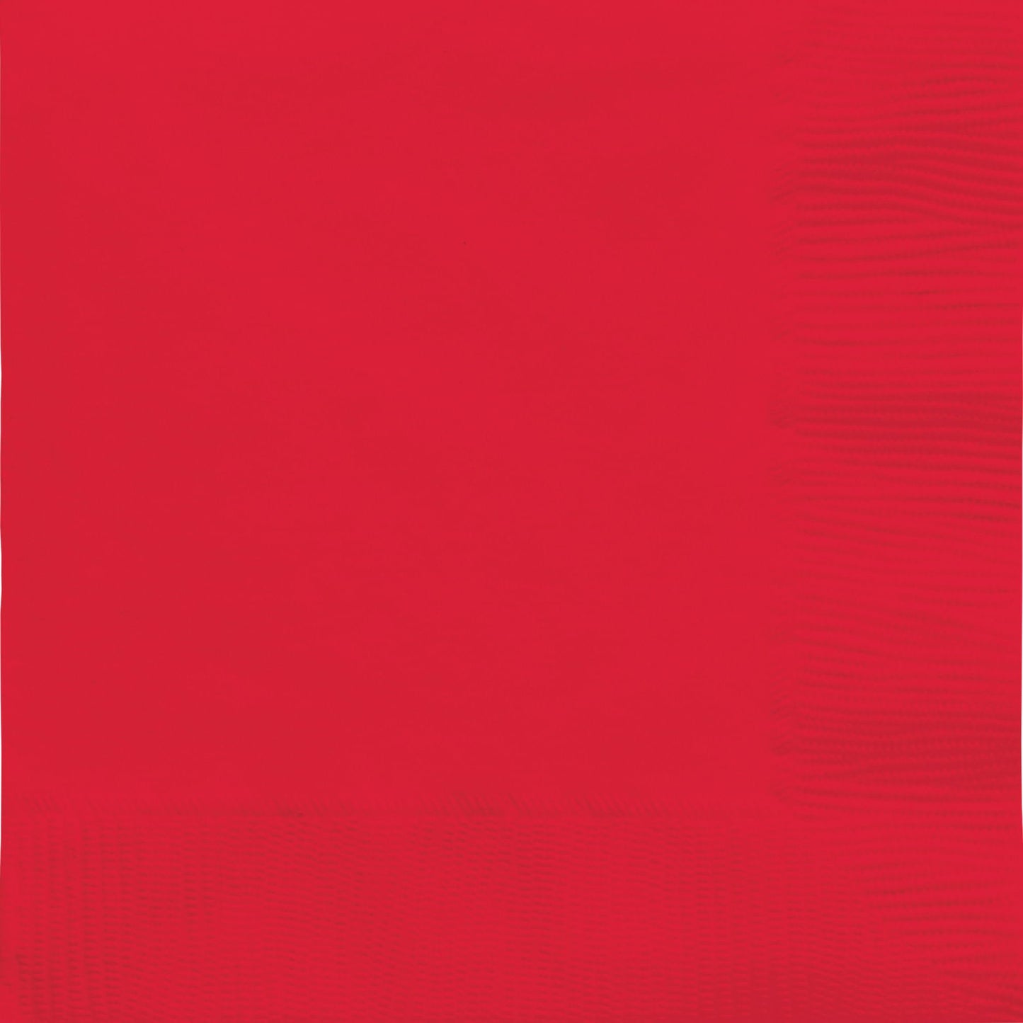 Amscan 2-Ply Lunch Napkins, 6-1/2" x 6-1/2", Red, Pack Of 32 Napkins