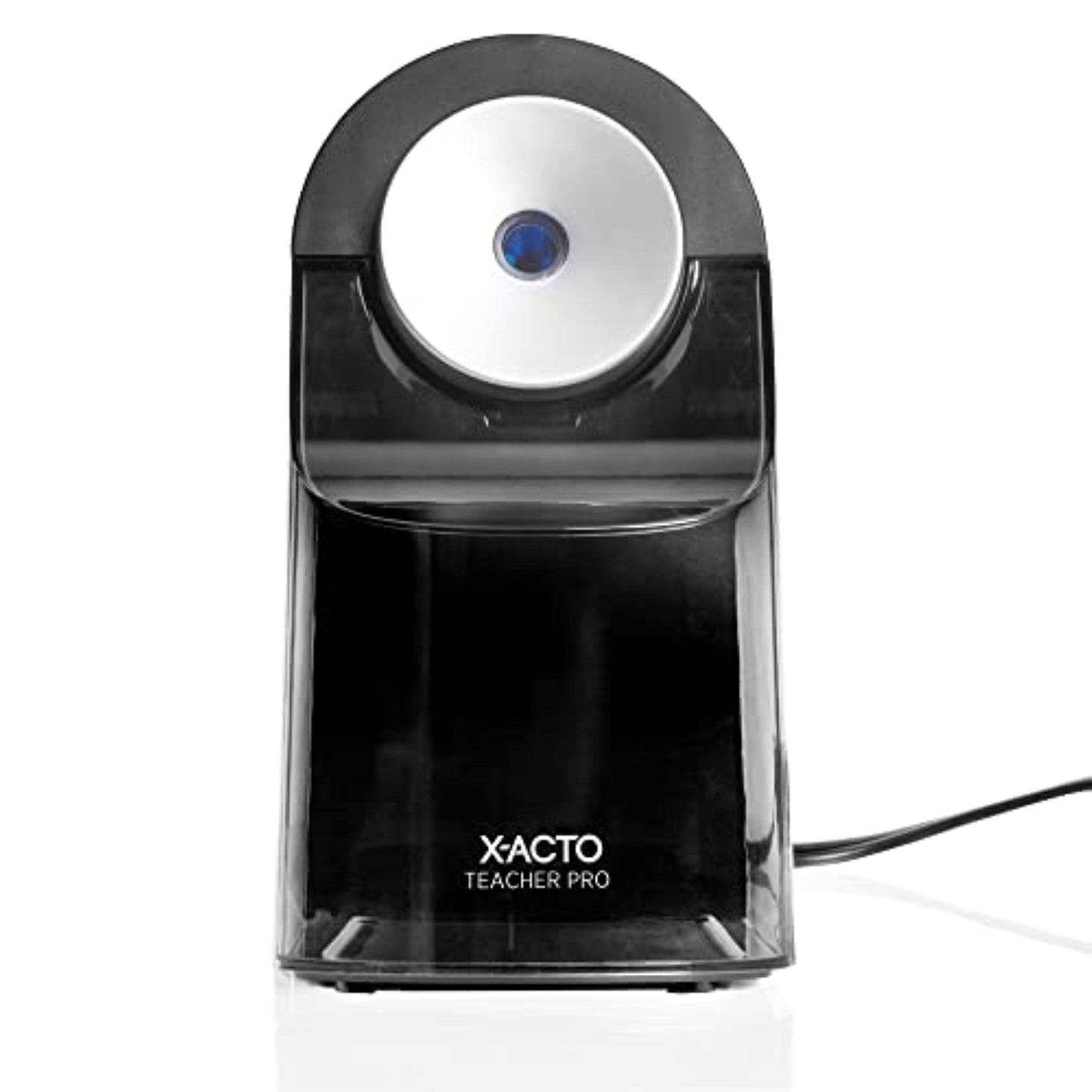 X-ACTO® Pencil Sharpener, Teacher Pro® Electric Pencil Sharpener, With Auto Adjust Dial, SafeStart® Motor, SmartStop®, Black, 1 Count