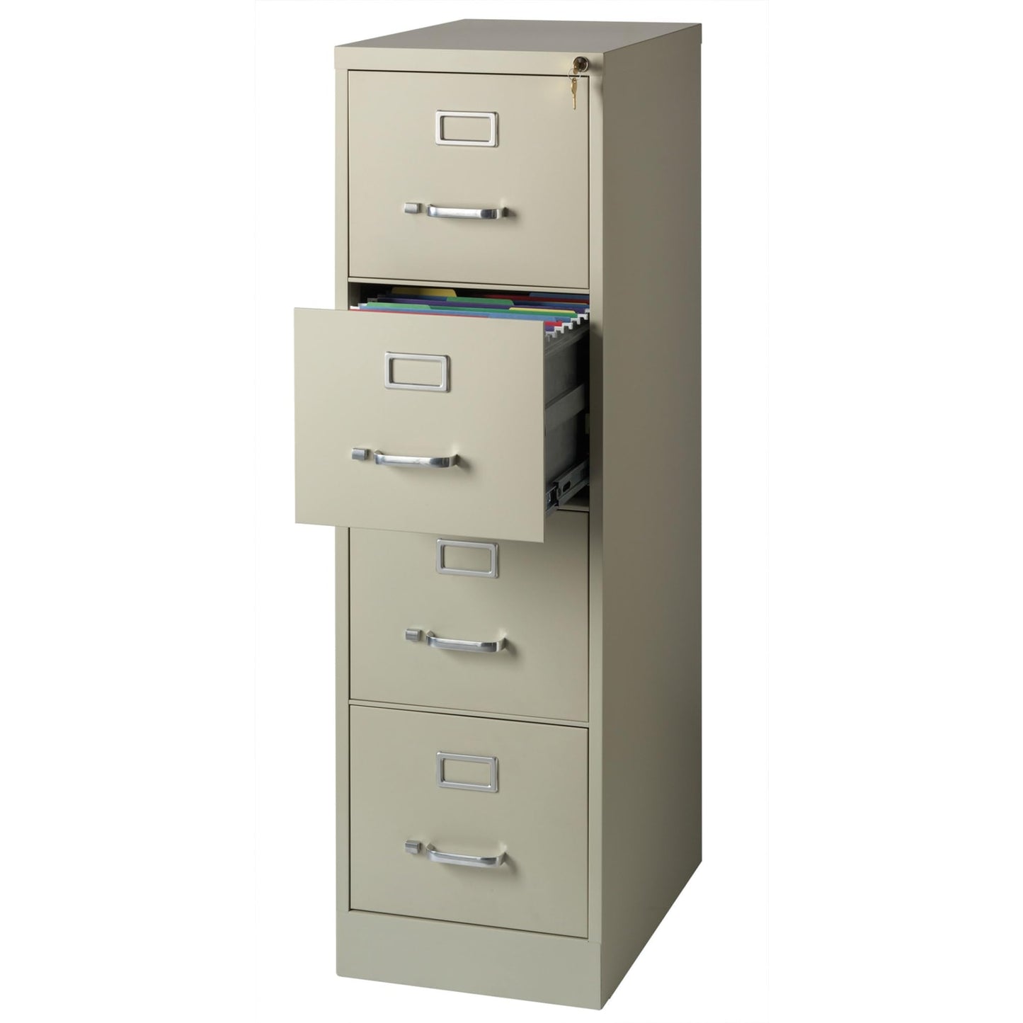 WorkPro® 22" D Vertical 4-Drawer File Cabinet, Putty