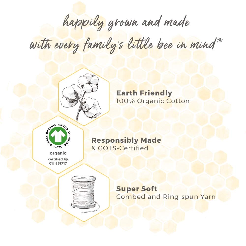 Burt's Bees Baby - Changing Pad Cover, 100% Organic Jersey Cotton Changing Pad Liner for Standard 16 x 32 Inch Changing Mats