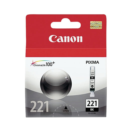 Canon CLI-221 Black Ink Tank Compatible to MP980, MP560, MP620, MP640, MP990, MX860, MX870, iP4600, iP3600, iP4700