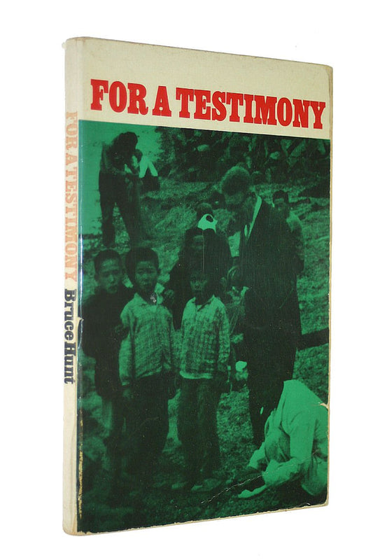 For a testimony