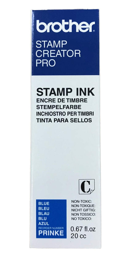 1/Pack Stamp Creator Rubber Stamp Ink Refill (Blue) for Brother SC2000 StampCreator