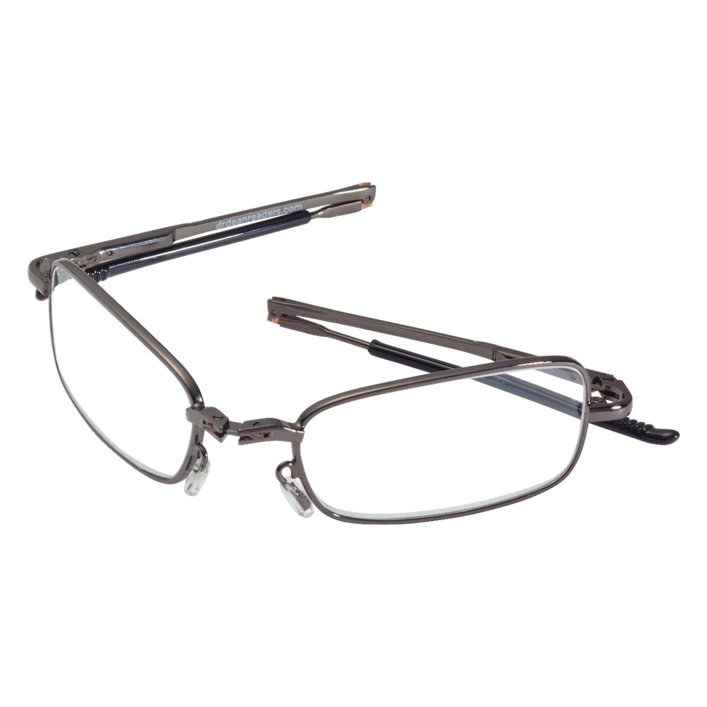 Dr. Dean Edell Pocket Reading Glasses, Black, +2.00