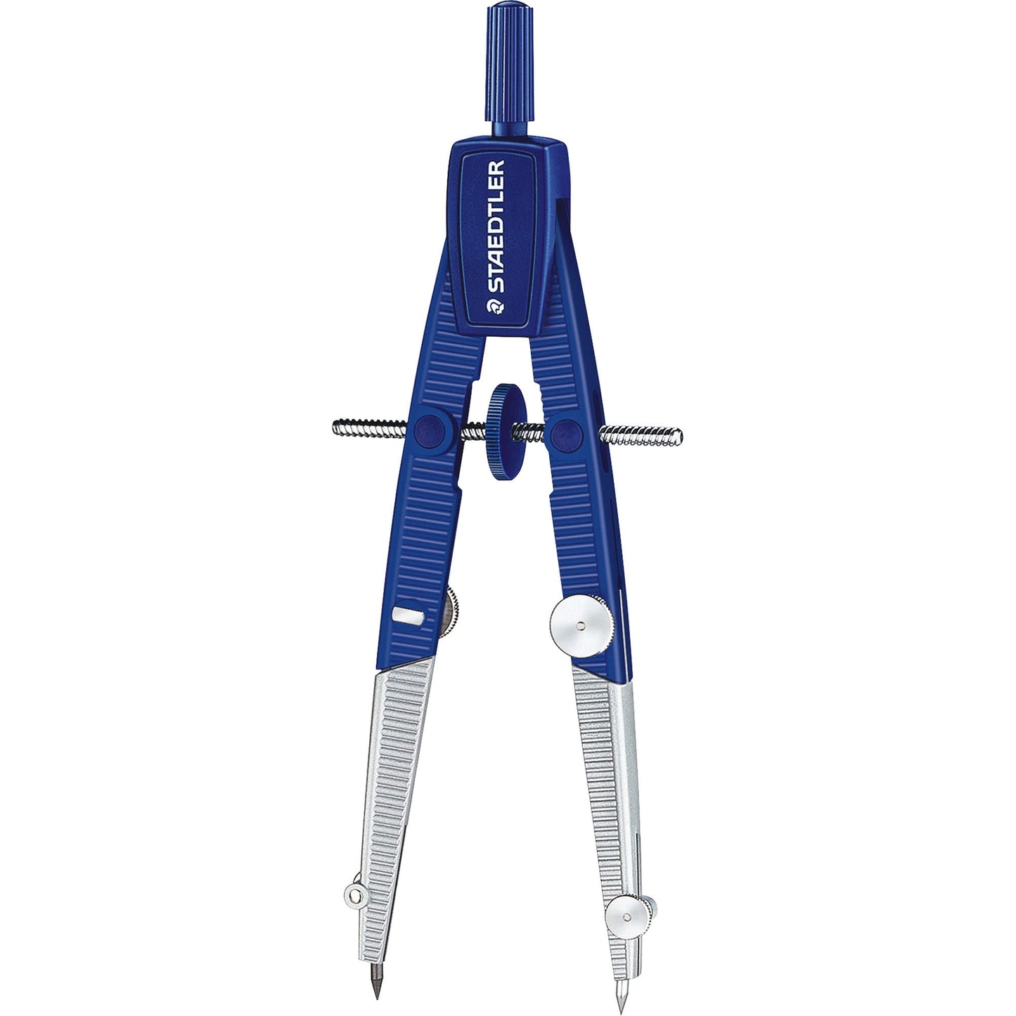 Staedtler 2-Piece Advanced Student Geometrical Compass, Blue, Silver