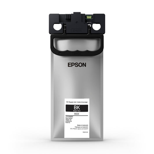 EPSON R02X DURABrite Ultra Ink High Capacity Black Ink Pack (R02X120) Works with WorkForce Pro ET-8700