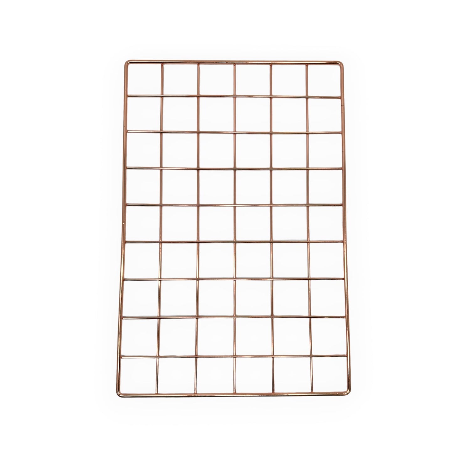 Realspace Rose Gold Wire Hanging Organizer System, Base Panel 18" x 12"