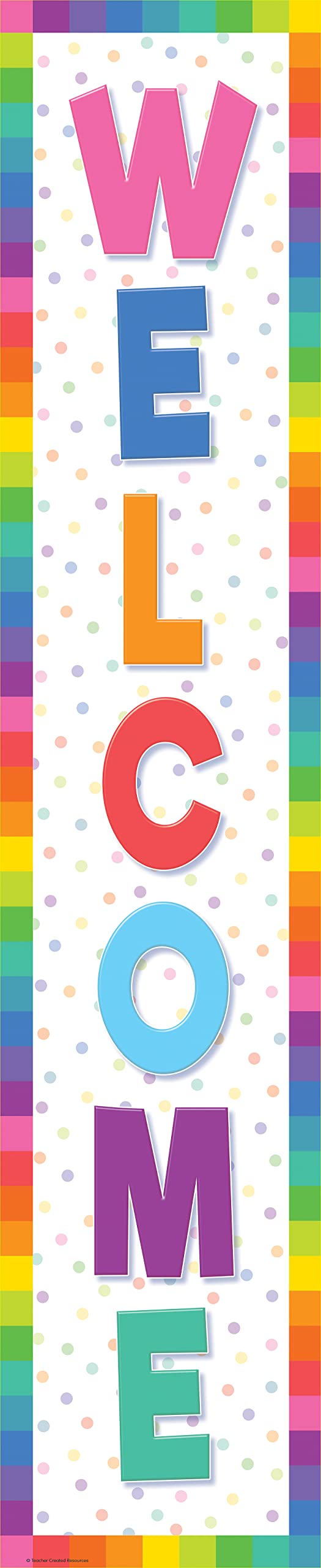 Teacher Created Resources Colorful Welcome Banner (TCR9124)