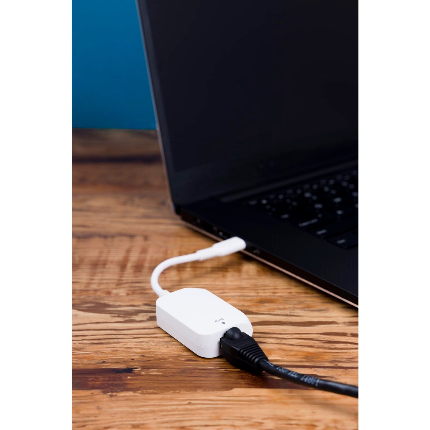 ATIVA® USB Type-C-to-Ethernet Adapter Cable, 4.7", White, 41510