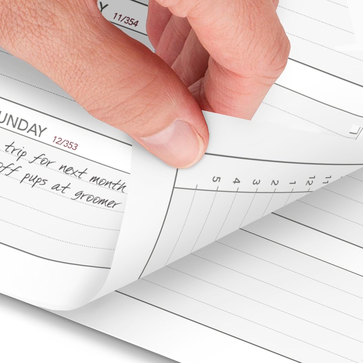 AT-A-GLANCE 2025 Planner Refill, Weekly, 3-3/4" x 6-3/4", Portable Size 3 Loose-Leaf (063-285Y)