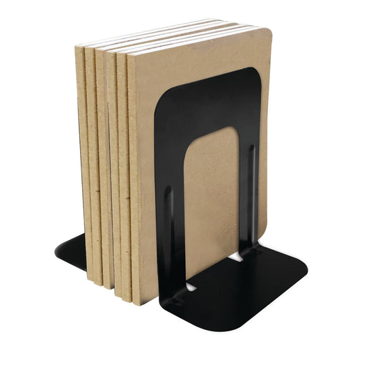 Brenton Studio 58% Recycled Steel Bookend, 9in., Black, OD9104