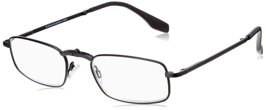 Dr. Dean Edell Pocket Reading Glass with Black Flat Folder, 2.50, 0.200 Ounce