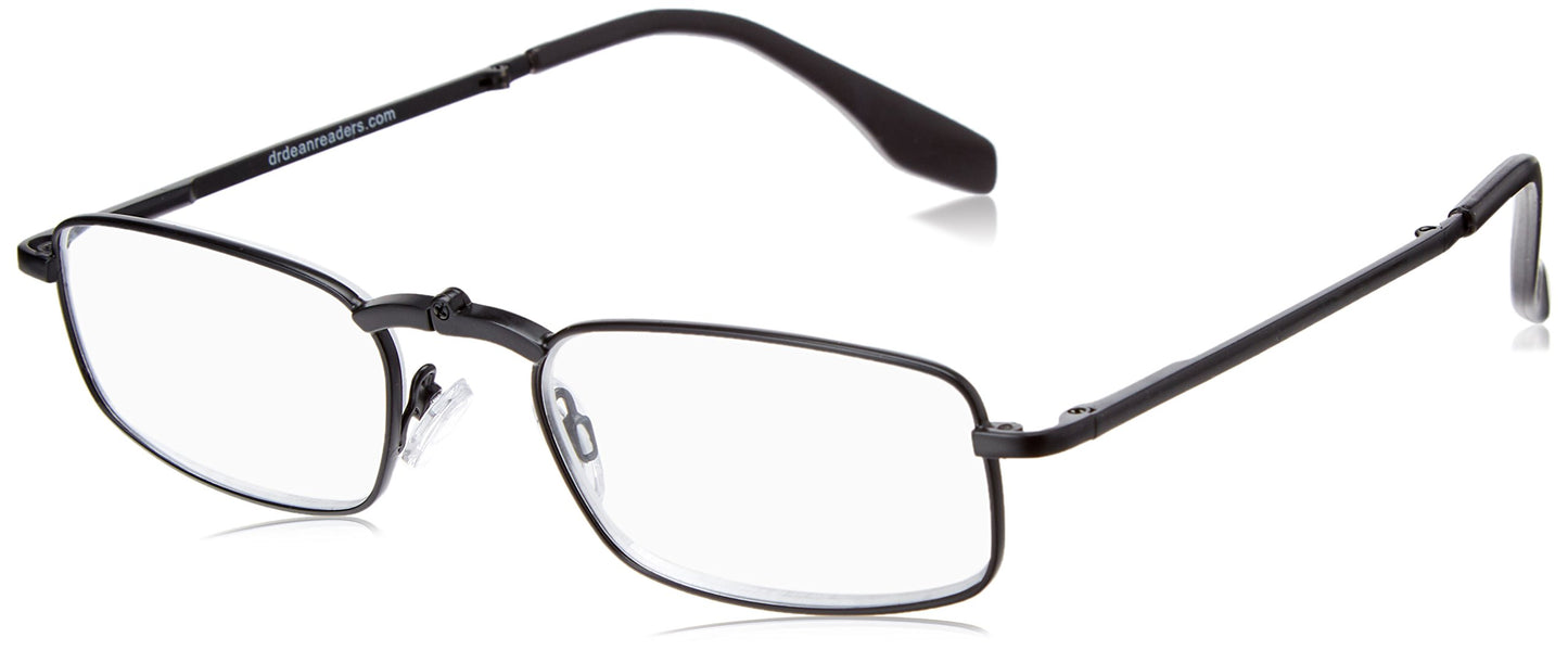 Dr. Dean Edell Pocket Reading Glass with Black Flat Folder, 2.50, 0.200 Ounce