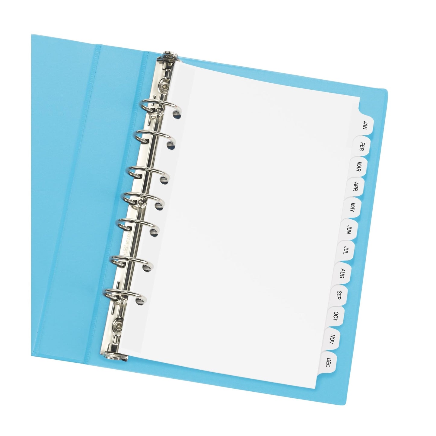 Avery 11315 Preprinted Tab Dividers, 12-Tab, 8 1/2 x 5 1/2