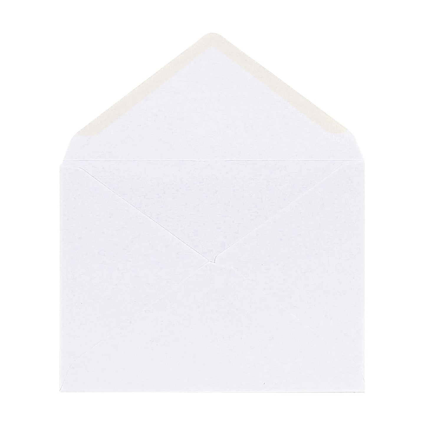 Office Depot Invitation Envelopes, 4 3/8in. x 5 3/4in., White, Pack Of 100, 12033