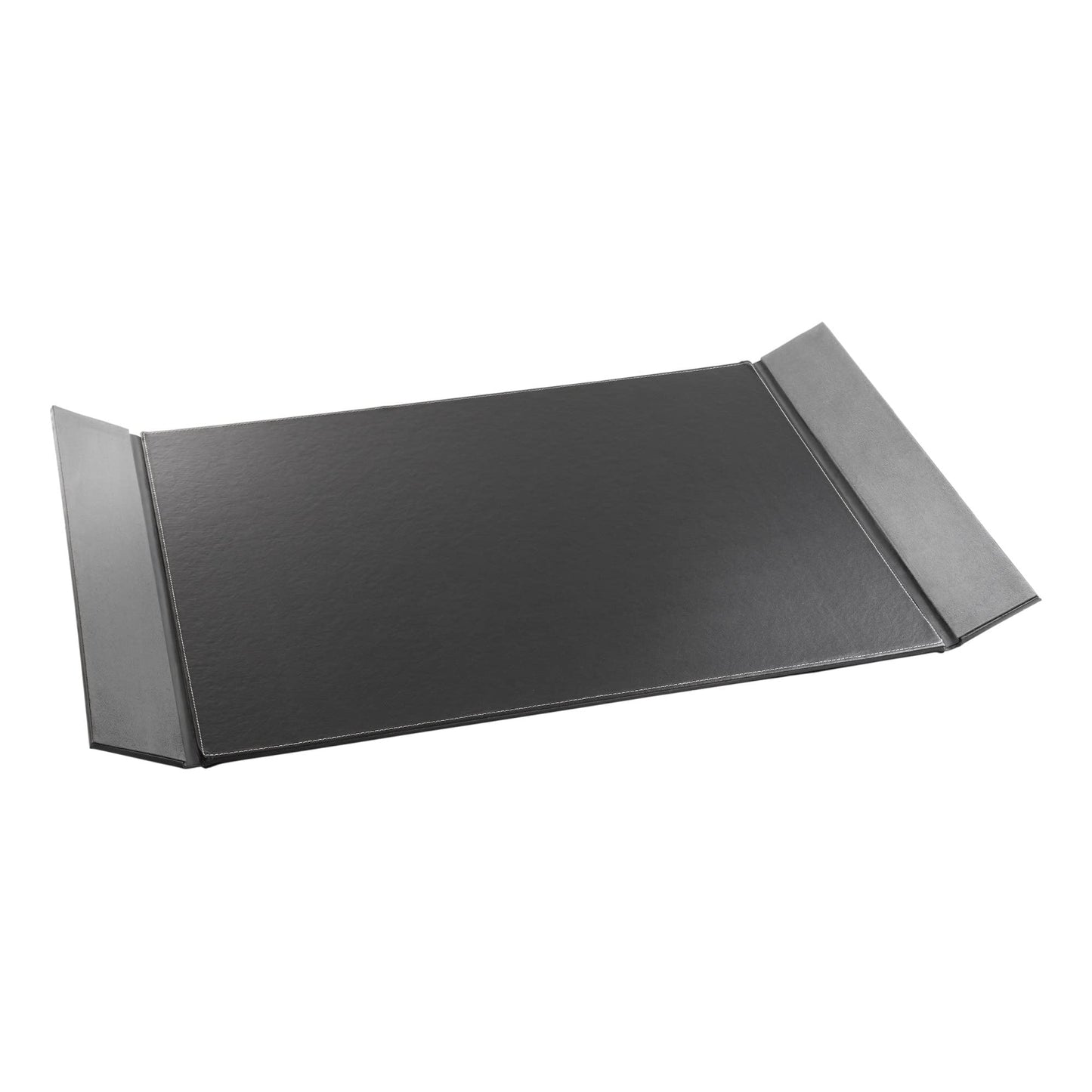 Realspace™ Executive Desk Pad, 19" x 24", Black/Gray