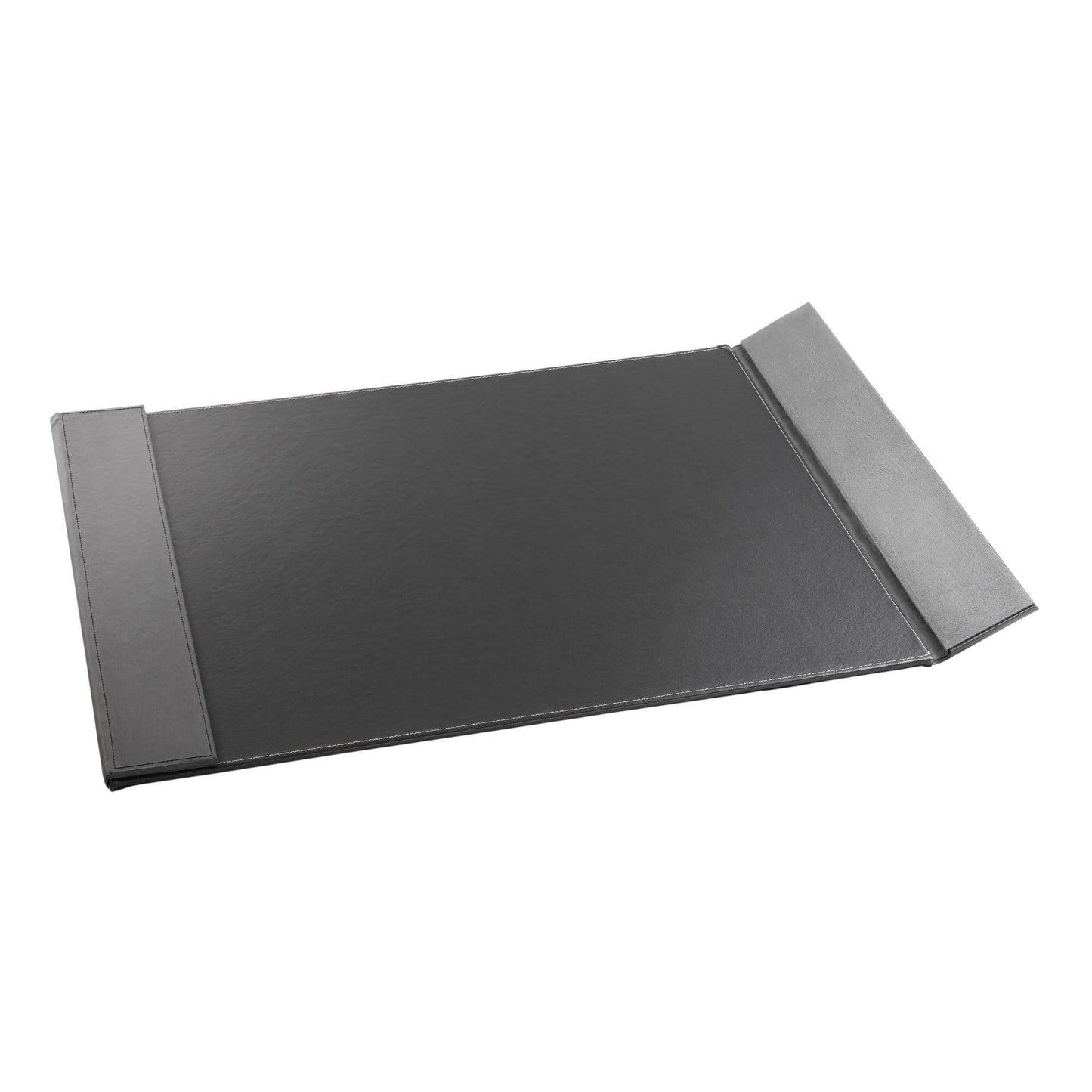 Realspace™ Executive Desk Pad, 19" x 24", Black/Gray