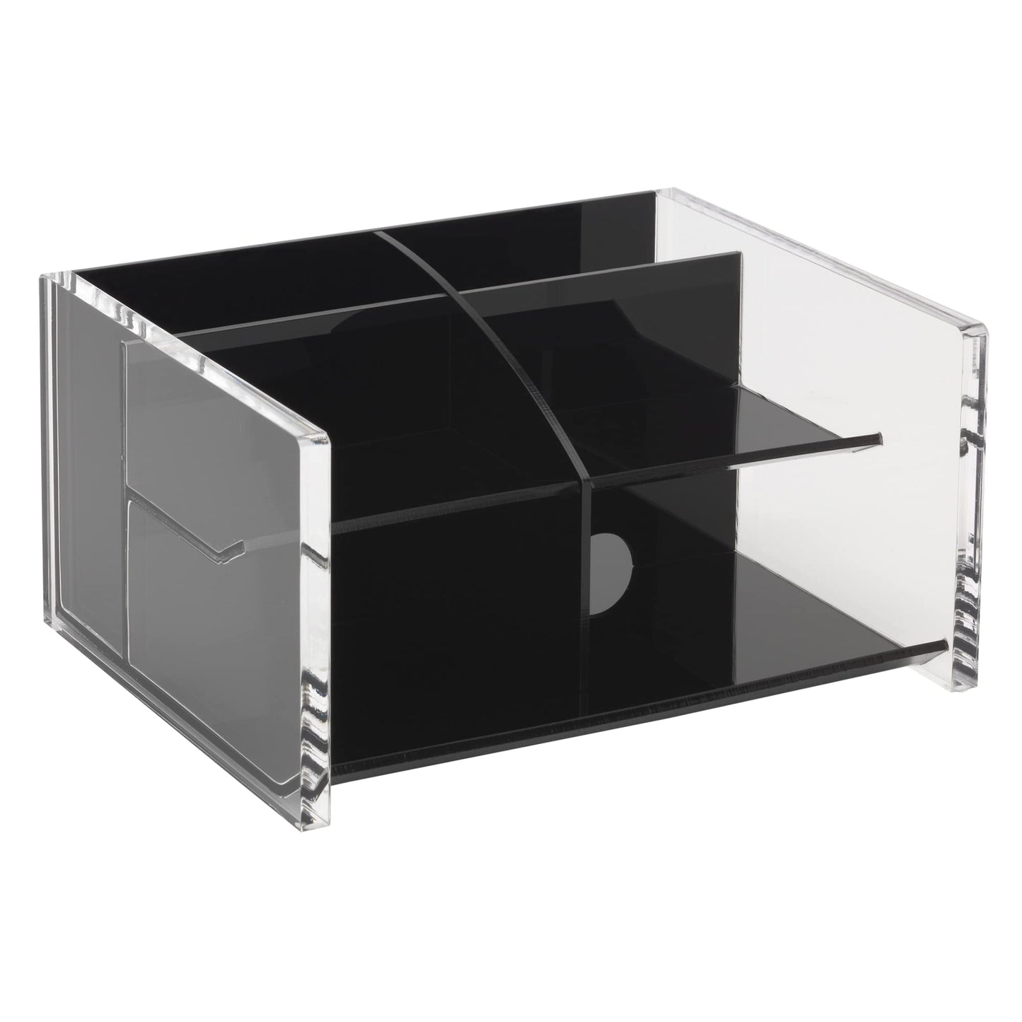 Realspace� Black Acrylic Desk Organizer