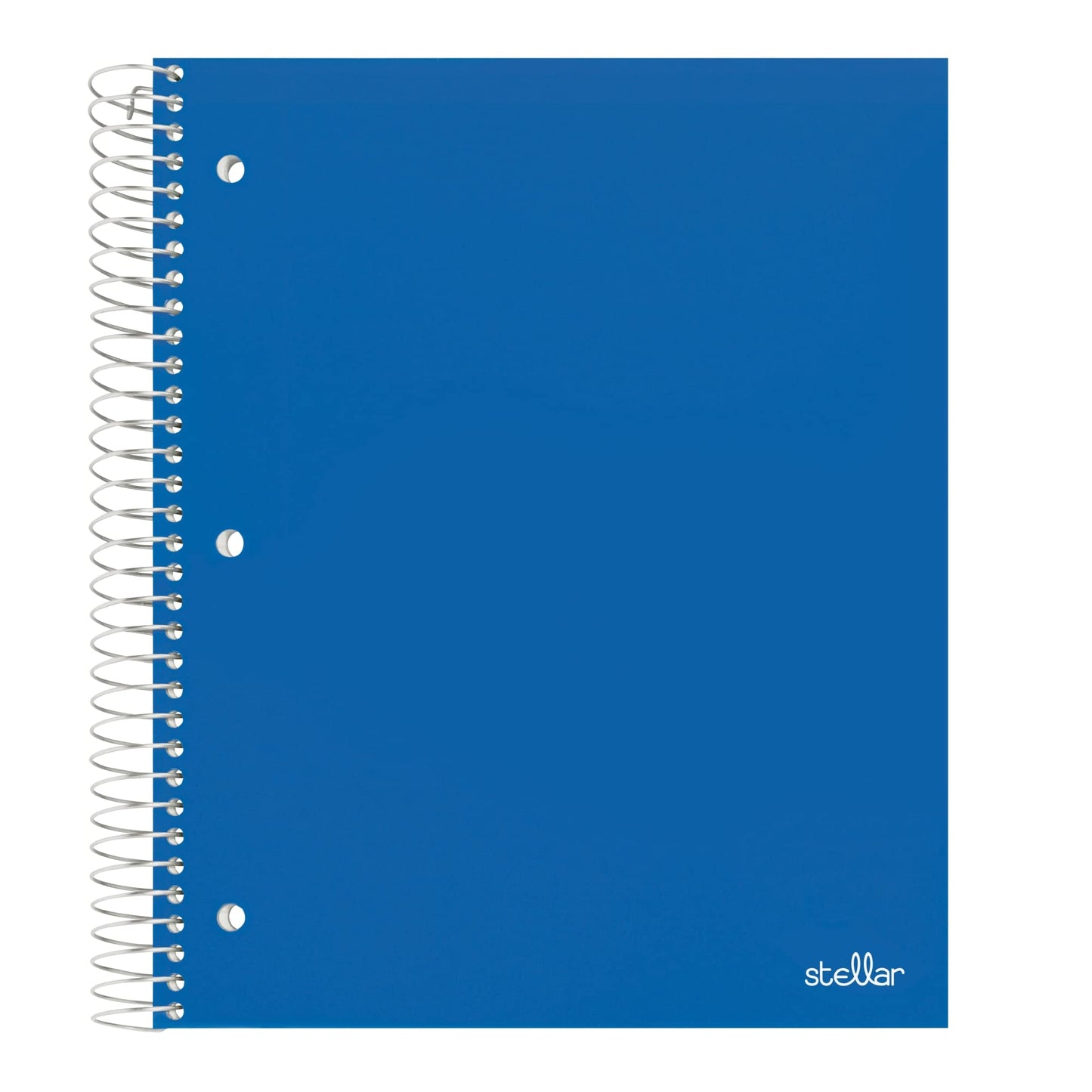 Office Depot� Brand Stellar Poly Notebook, 8-1/2" x 11", 5 Subject, College Ruled, 200 Sheets, Blue [Unknown Binding]