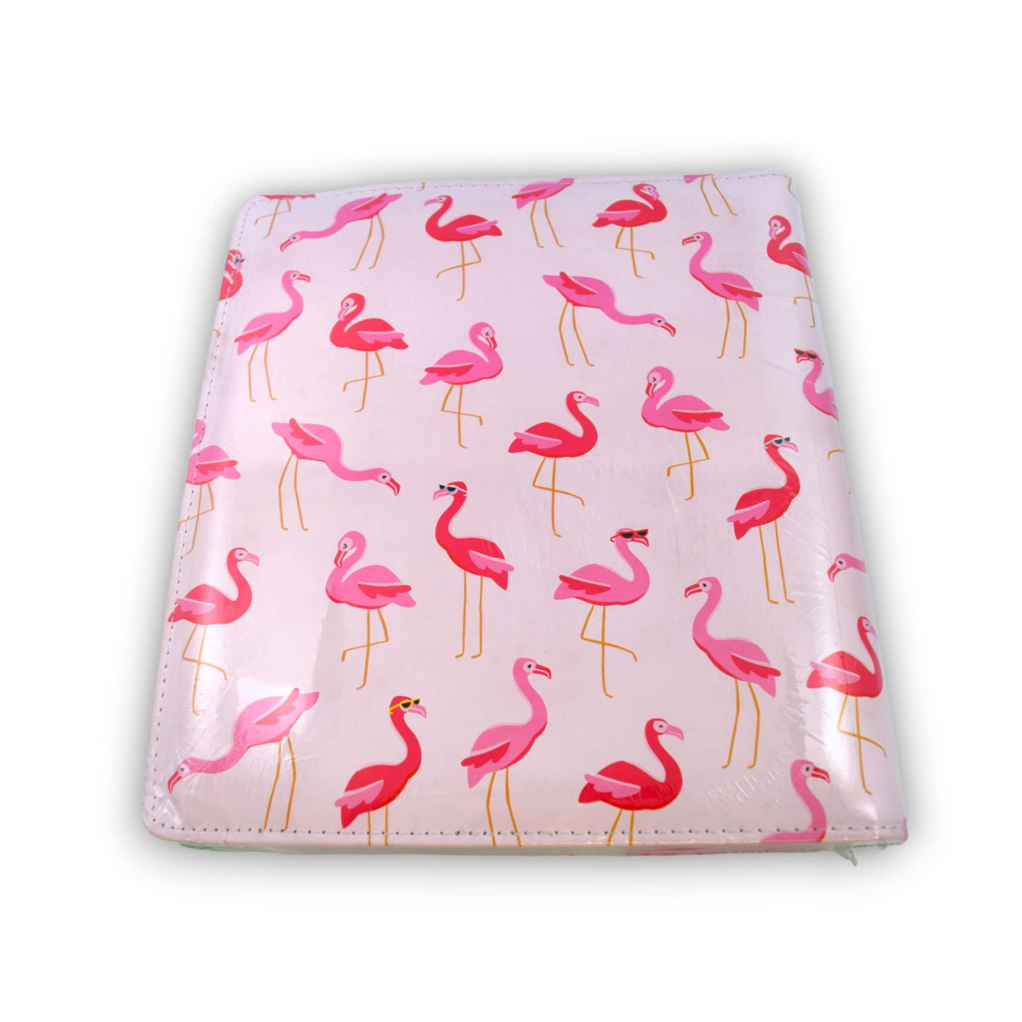 American Crafts Damask Love Colorfun Planner, 8-1/2" x 9-1/2", Flamingo Boss, 356265