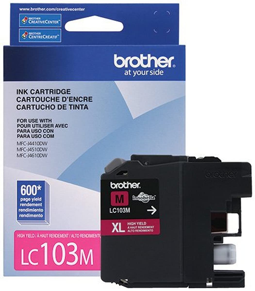 Brother� High-Yield Ink Cartridge, Magenta, LC203MS