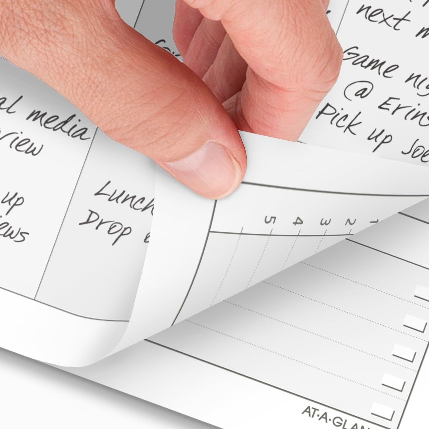 AT-A-GLANCE 2025 Planner Refill, Weekly, 5-1/2" x 8-1/2", Desk Size 4, Loose-Leaf (061-285Y-25)