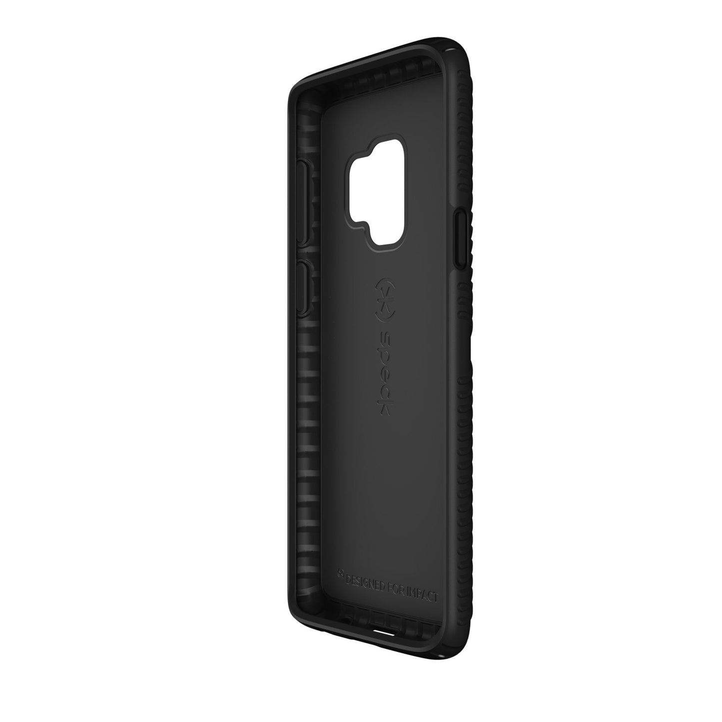 Speck Presidio Grip Samsung Galaxy S9 Case, Black/Black - 109509-1050