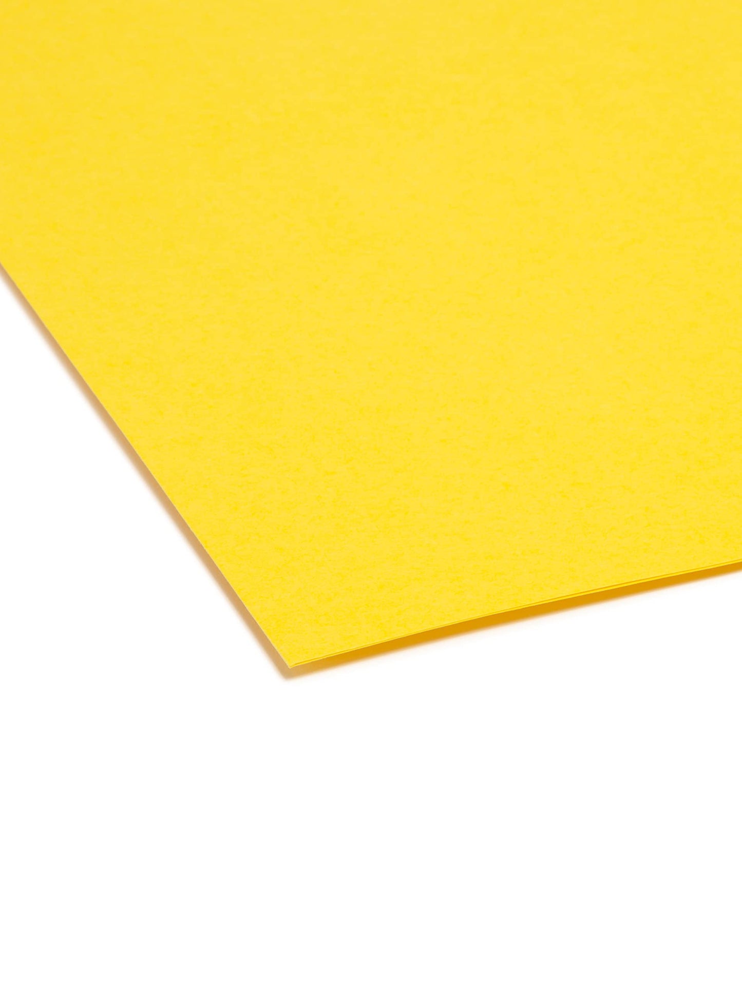 Smead File Folder, Reinforced 1/3-Cut Tab, Legal Size, Yellow, 100 per Box (17934)