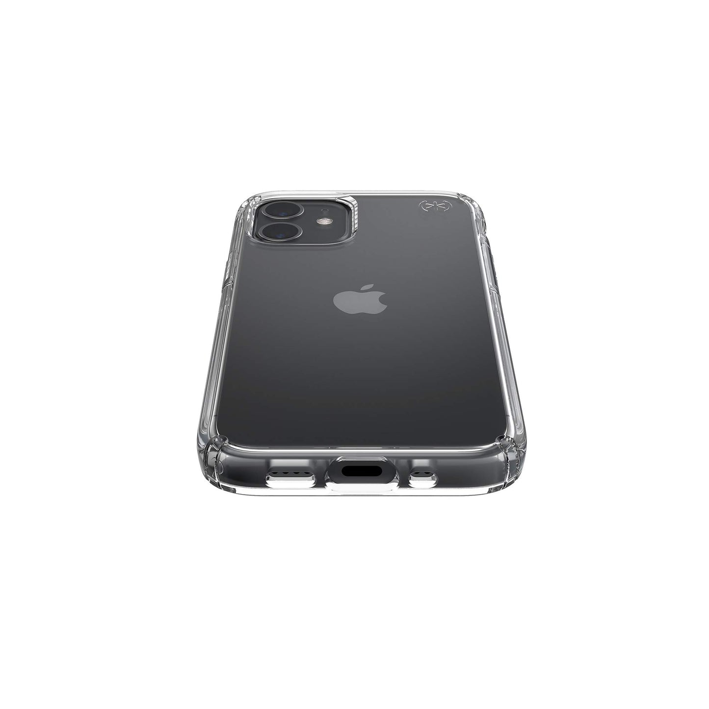 Speck Products Presidio Perfect-Clear iPhone 12 Mini Case, Clear/Clear