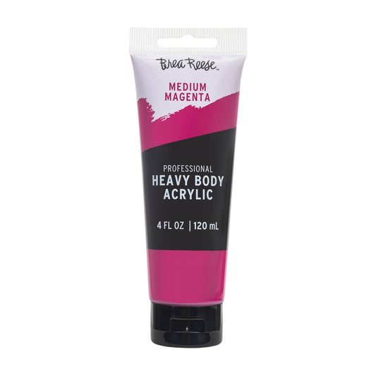 Brea Reese Professional Heavy-Body Acrylic Paint, 4 Oz, Magenta