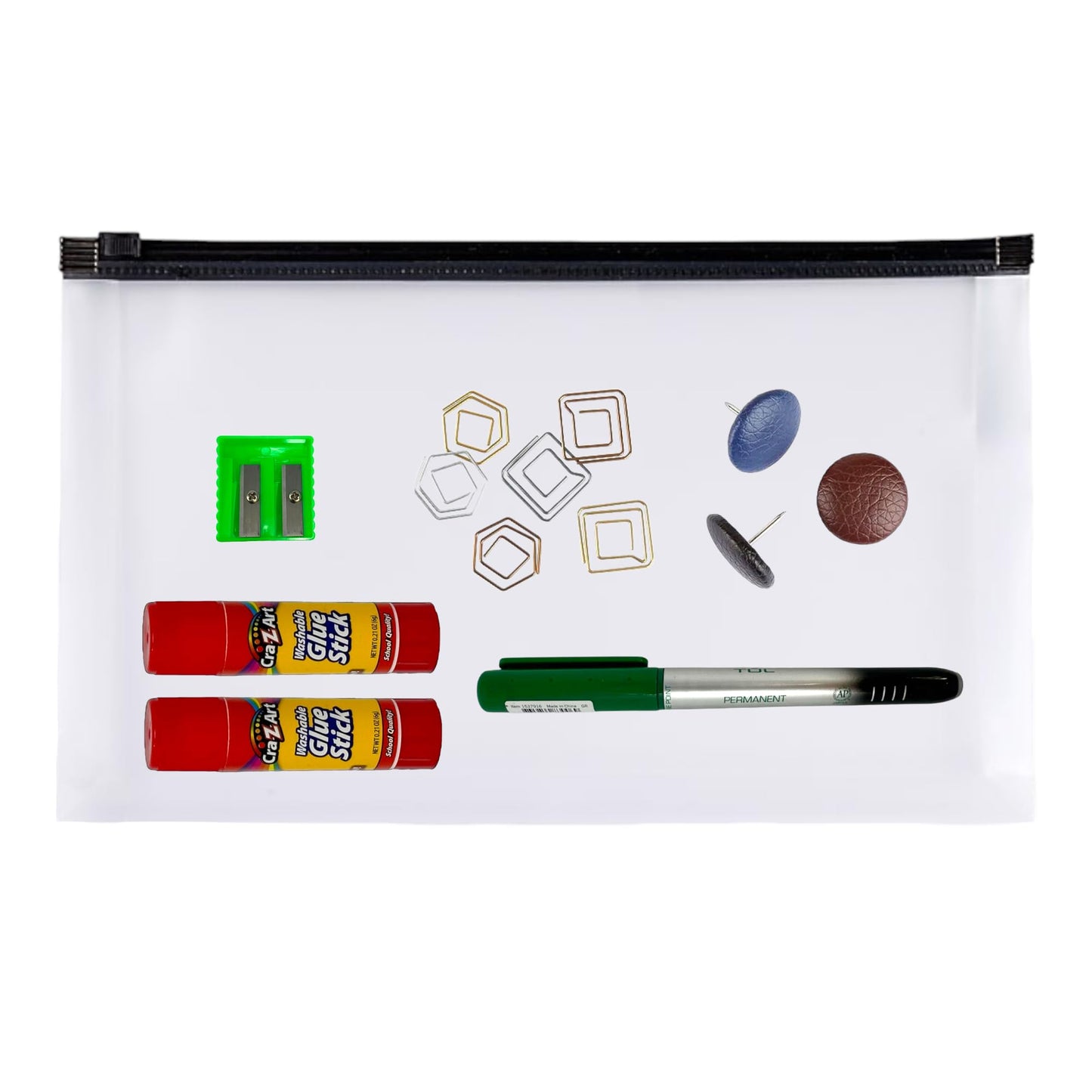 Covrick Comprehensive School and Office Essentials Bundle - 80+ Items Including Stationary, Laminated Folders, College Ruled Notebooks, Ballpoint Pens, and More!