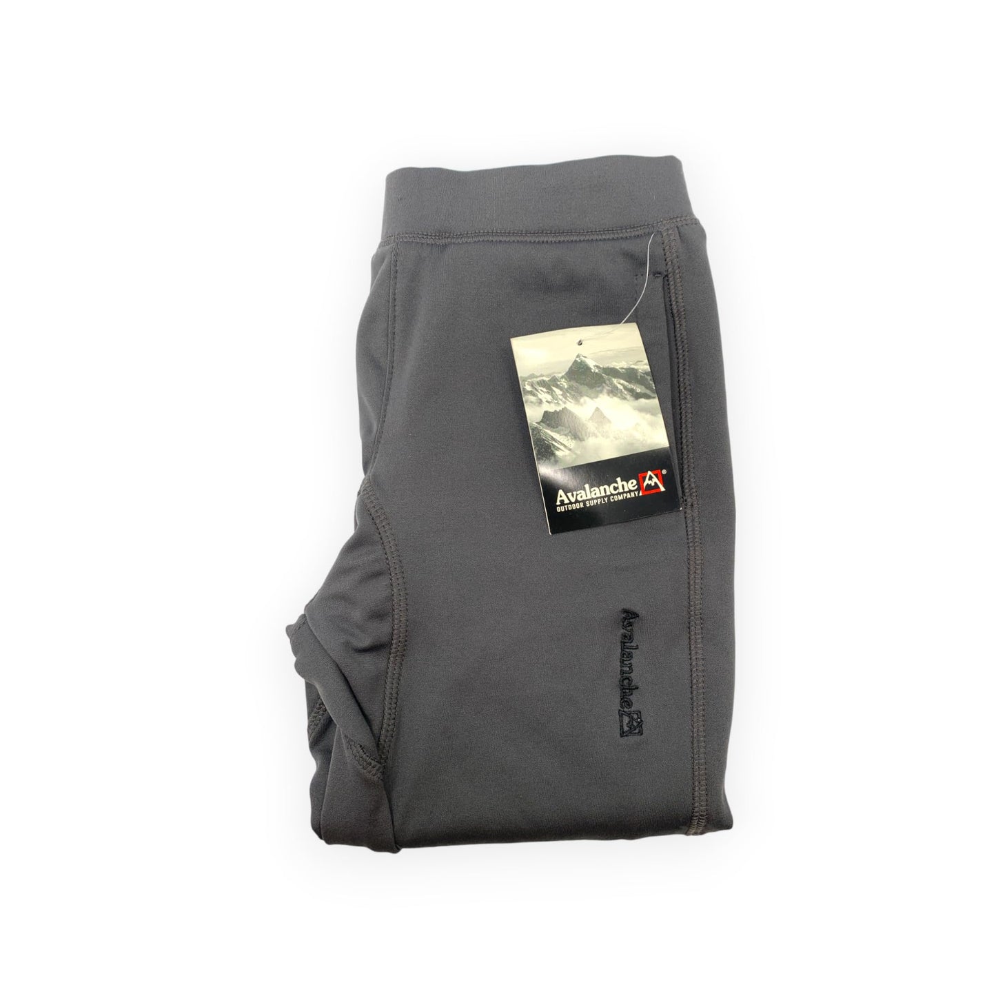 Avalanche Youth Lightweight Elastic Activewear Pants, Asphalt Grey, Boys Sports