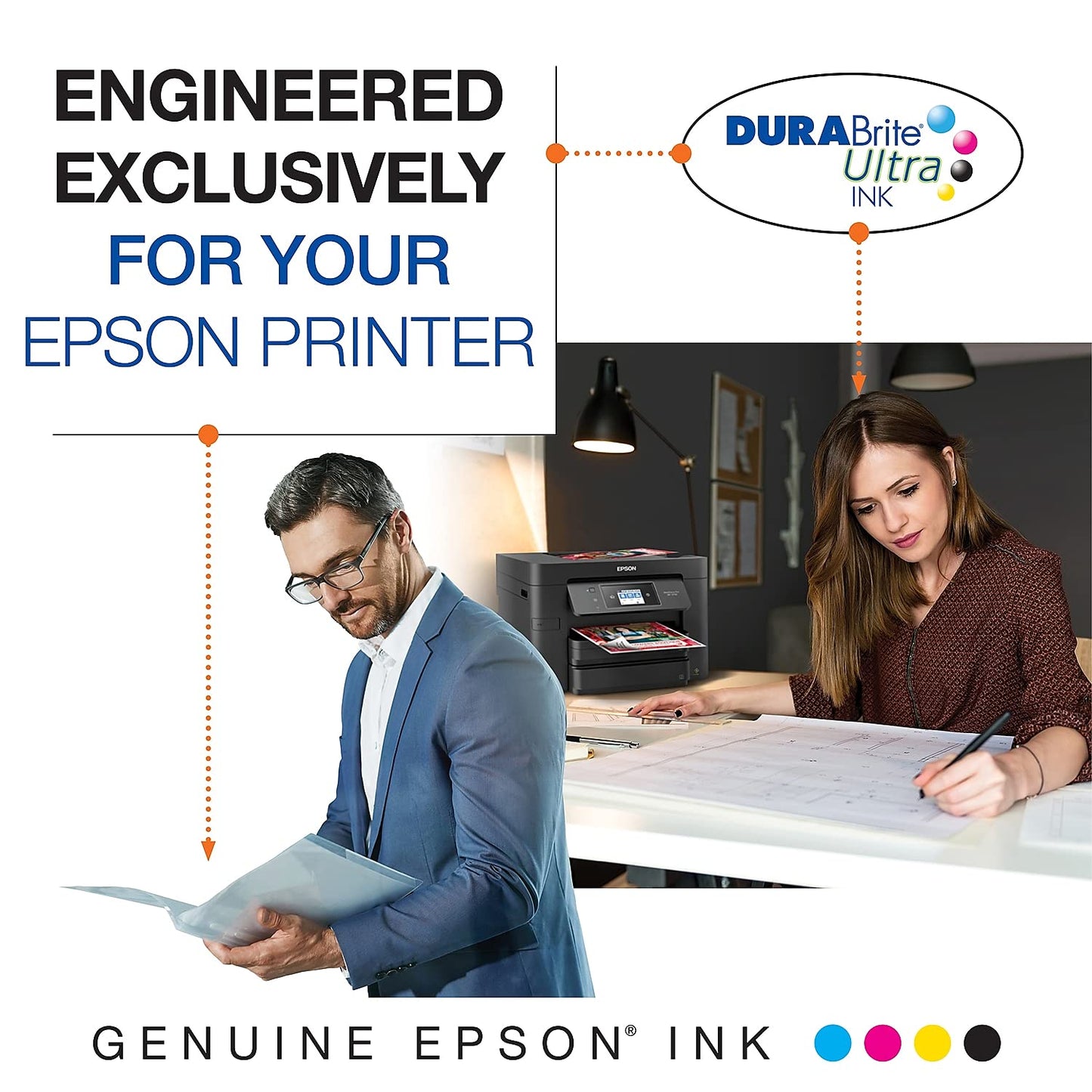 EPSON 125 DURABrite Ultra Ink Standard Capacity Color Combo Pack (T125520-S) Works with Stylus NX-125, NX-127, NX-130, NX-230, NX-420, NX-530, NX-625, WorkForce WF-320, WF-323, WF-325, WF-520
