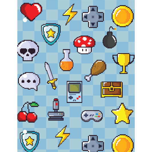 Eccolo BTS 2-Pocket Folder, 8-1/2" x 11", Gamer