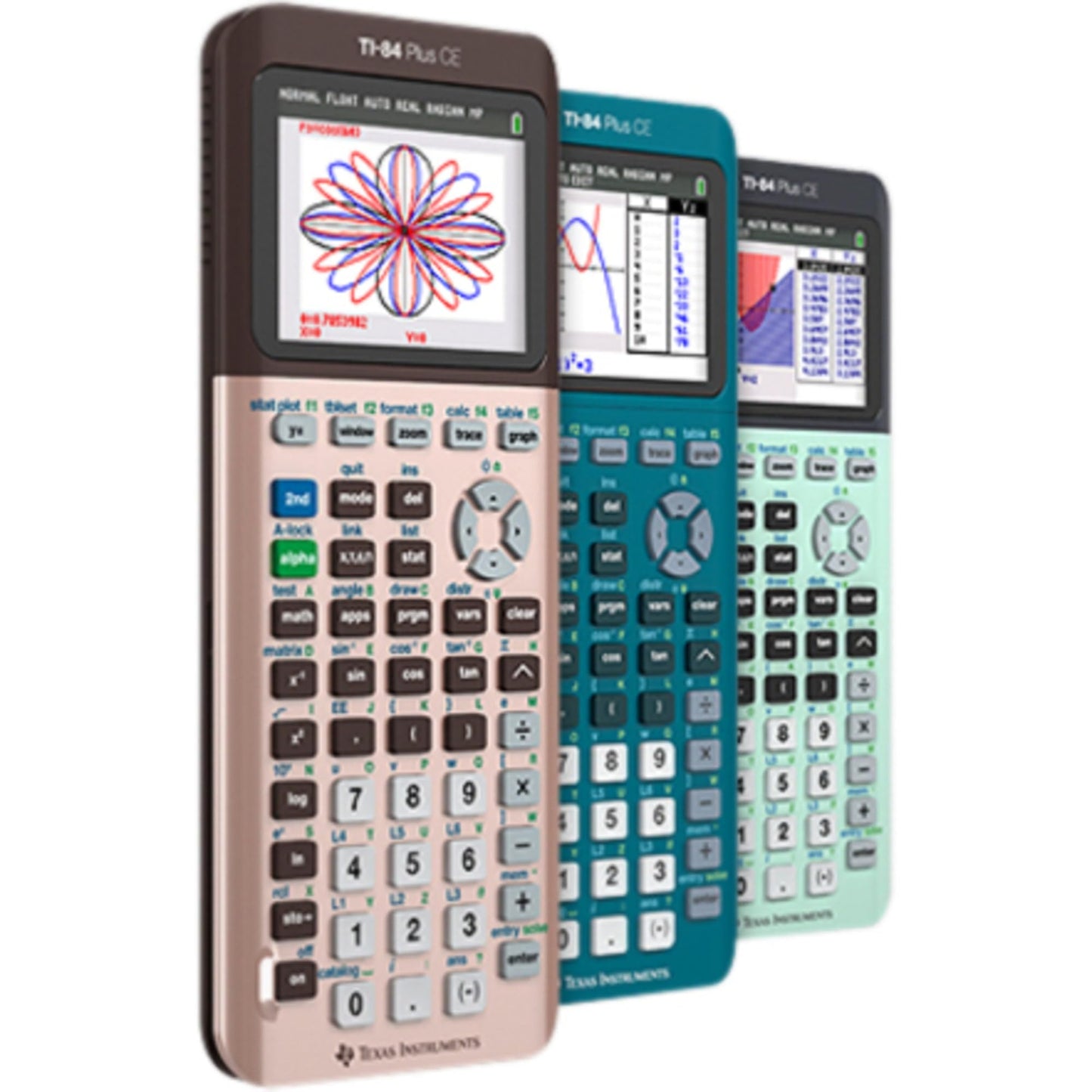 Texas Instruments TI-84 Plus CE Color Graphing Calculator, Rose Gold (Metallic)