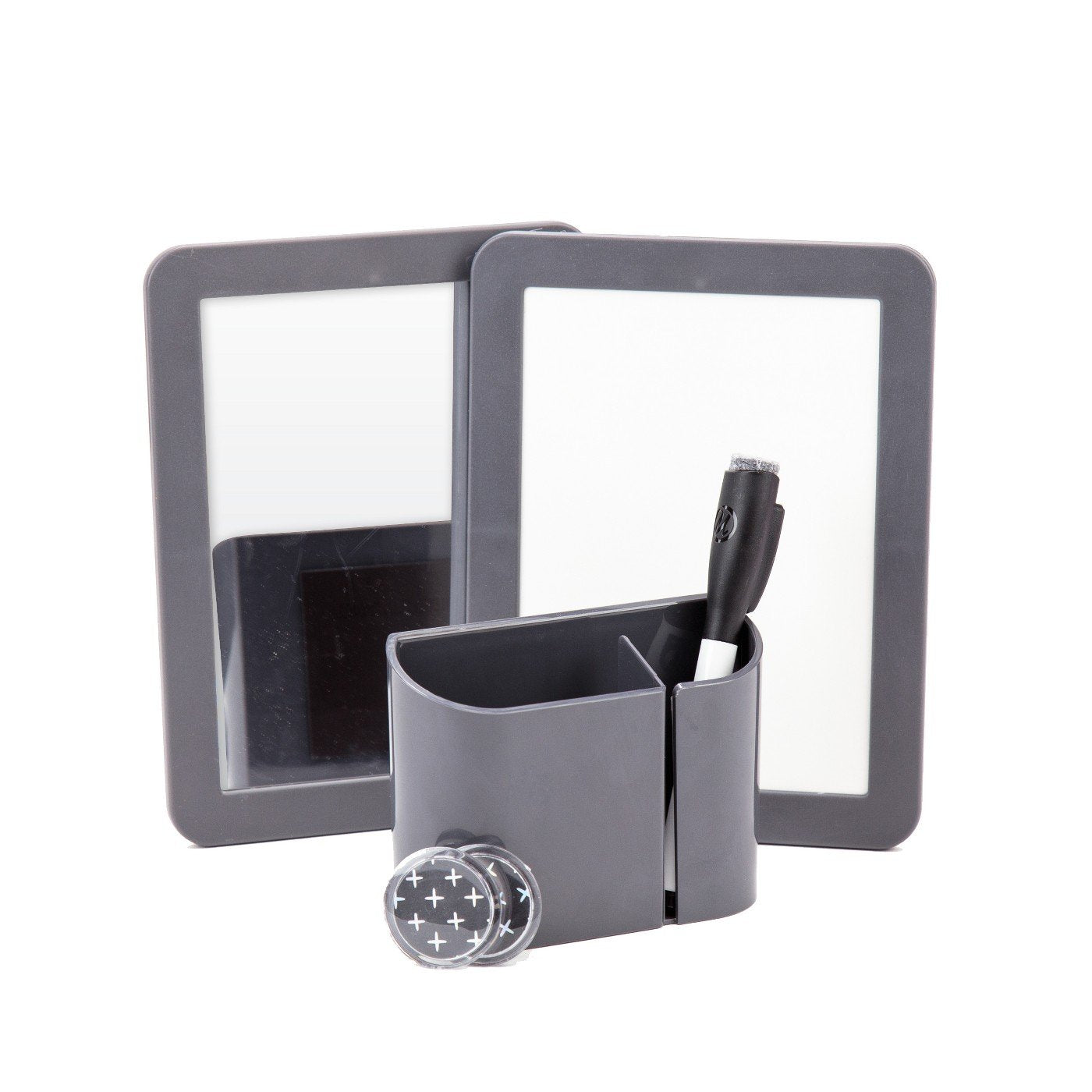 6pc Locker Accessory Kit Grey - Locker Style